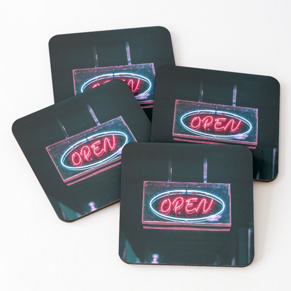 Item preview, open neon sign designed and sold by Samantha Ruiz.