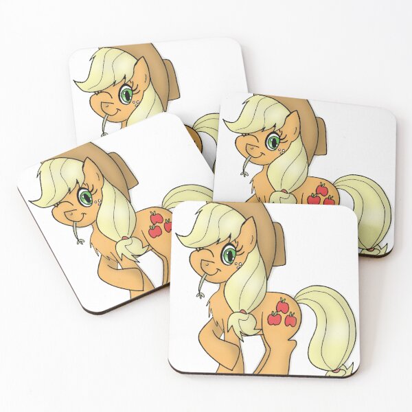 Applejack Coasters Redbubble - cinder pony roblox