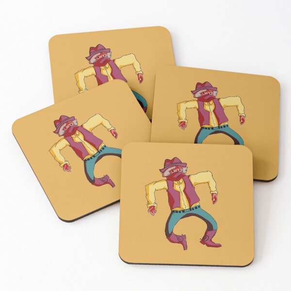 Item preview, cowboy square up man designed and sold by fredits.