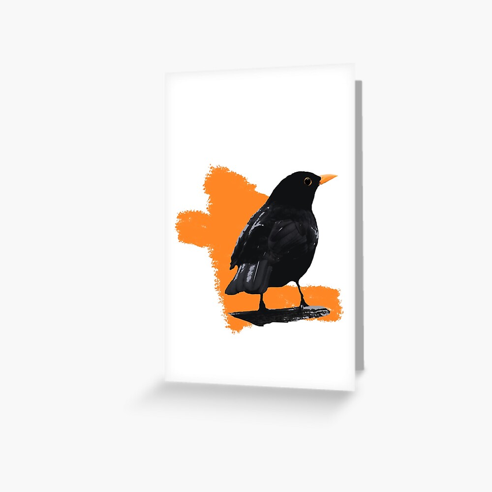Blackbird fly Greeting Card