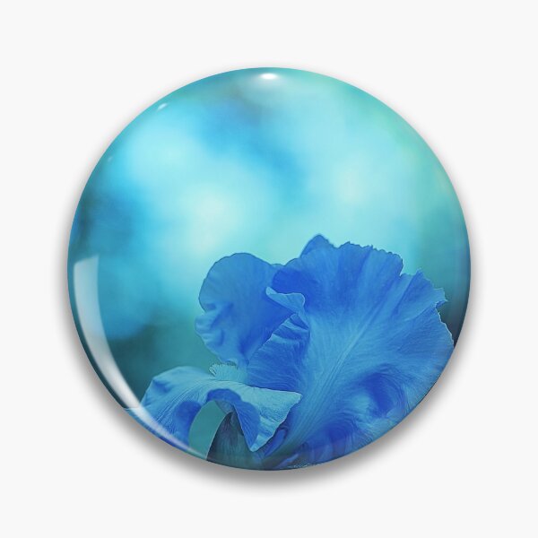Item preview, Macro Photography Blue Flower designed and sold by lindskacy.