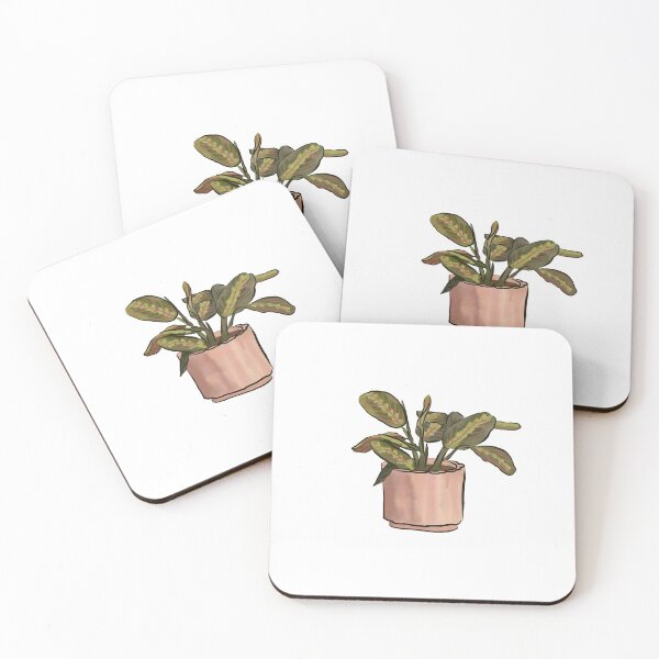 Item preview, Maranta Plant Watercolor Illustration designed and sold by laurenthimmesch.