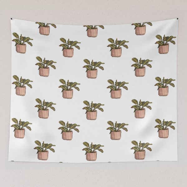 Item preview, Maranta Plant Watercolor Illustration designed and sold by laurenthimmesch.