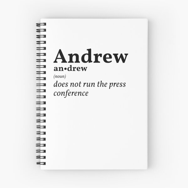 Item preview, Andrew does not run the press conference designed and sold by steffernusse.
