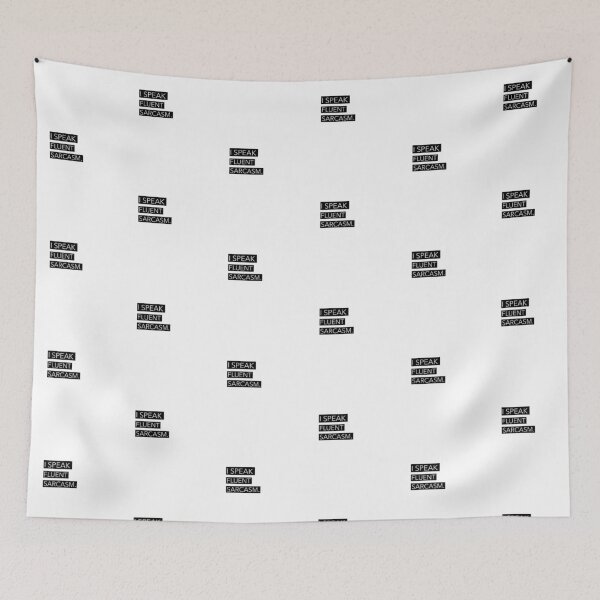 Item preview, I SPEAK FLUENT SARCASM designed and sold by creativeliberty.