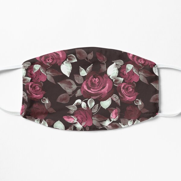 Crazy roses Flat Mask
