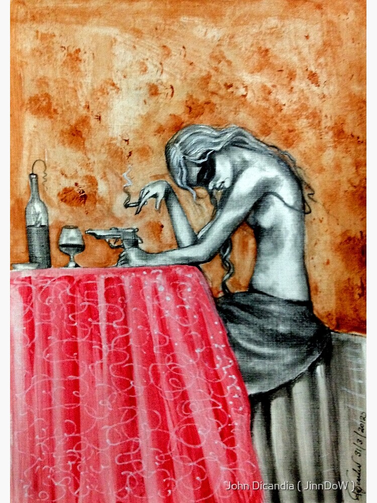 Thumbnail 2 of 2, Postcard, Contemplation designed and sold by dicandiaj.