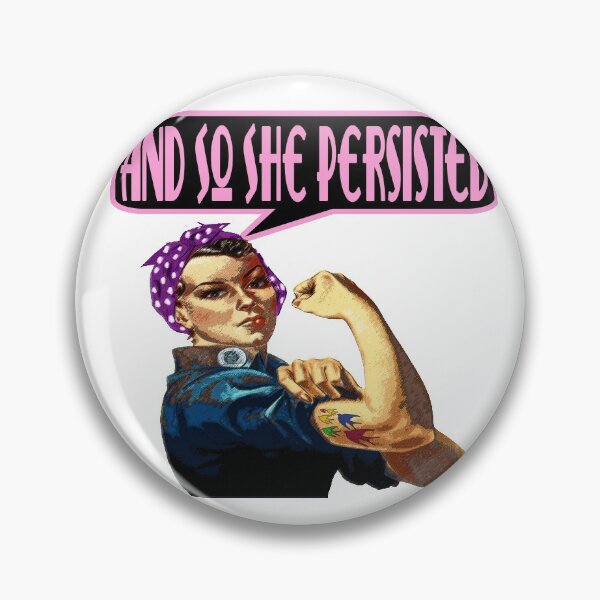 Item preview, SHE PERSISTED designed and sold by Foxlindesigns.