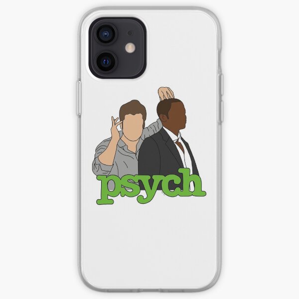Psych - Shawn & Gus iPhone Soft Case
