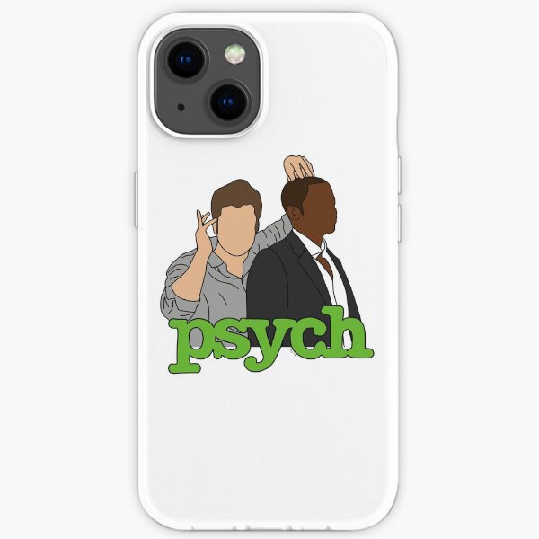 Psych - Shawn & Gus iPhone Soft Case