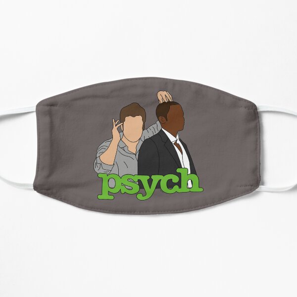 Psych - Shawn & Gus Flat Mask
