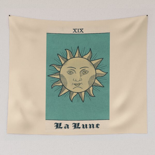 Item preview, la lune vintage tarot card designed and sold by abbfrancis.