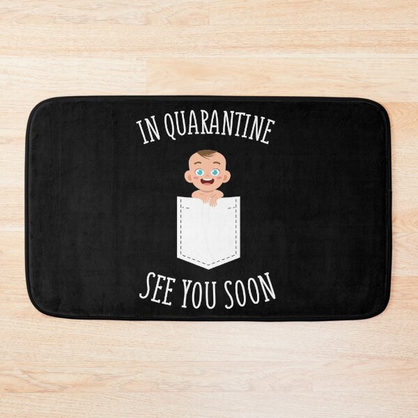 Aperçu de l'œuvre En quarantaine à bientôt créée et vendue par Merch By ika.