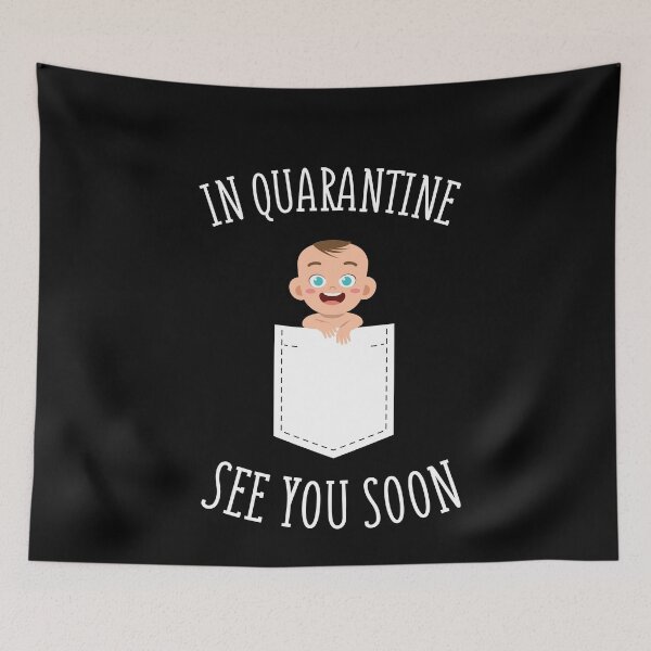 Item preview, In Quarantine See You Soon designed and sold by Merch By ika.