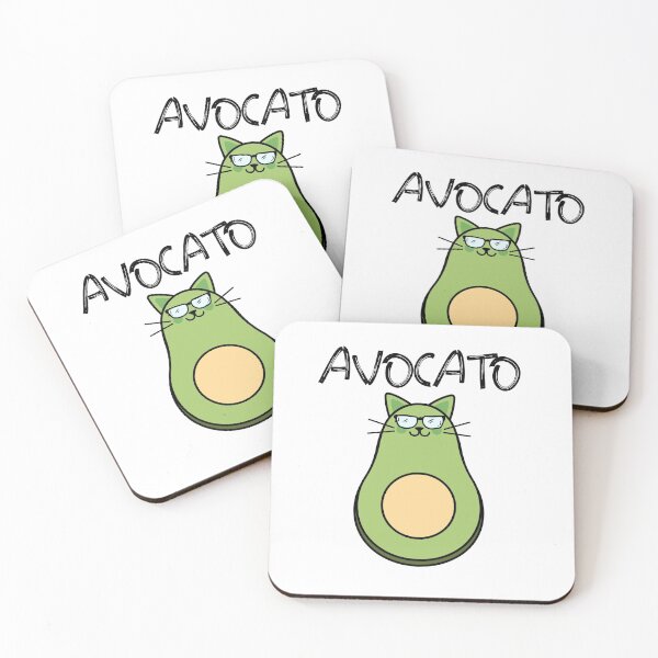 Artikelvorschau, Avocado Cat Avocato entworfen und verkauft von Laurelbdesigns.