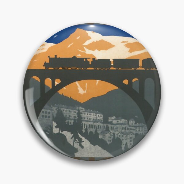 Item preview, Tauern Express vintage travel poster designed and sold by stickart-marek.