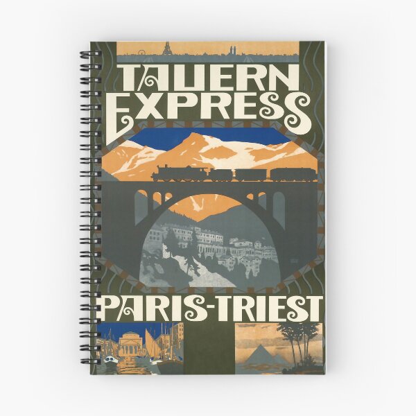 Item preview, Tauern Express vintage travel poster designed and sold by stickart-marek.