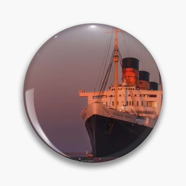 Item preview, Queen Mary at sunset designed and sold by Art in Nature.