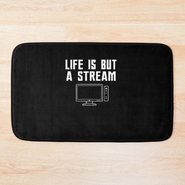Item preview, Life is But A Stream designed and sold by Merch By ika.
