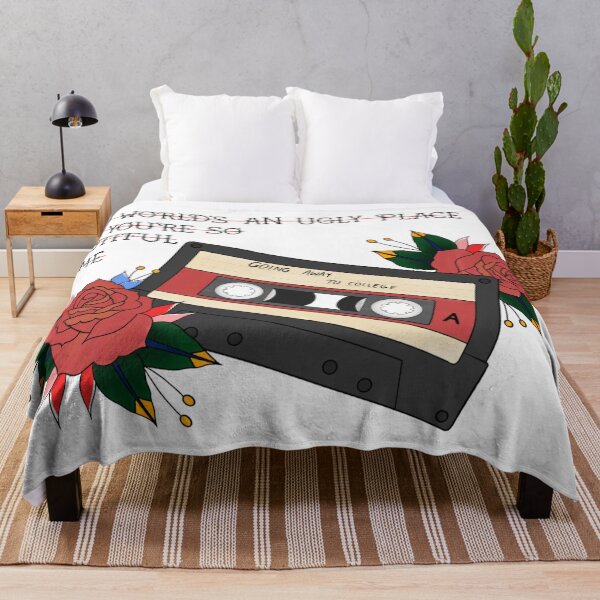 going away to college Throw Blanket