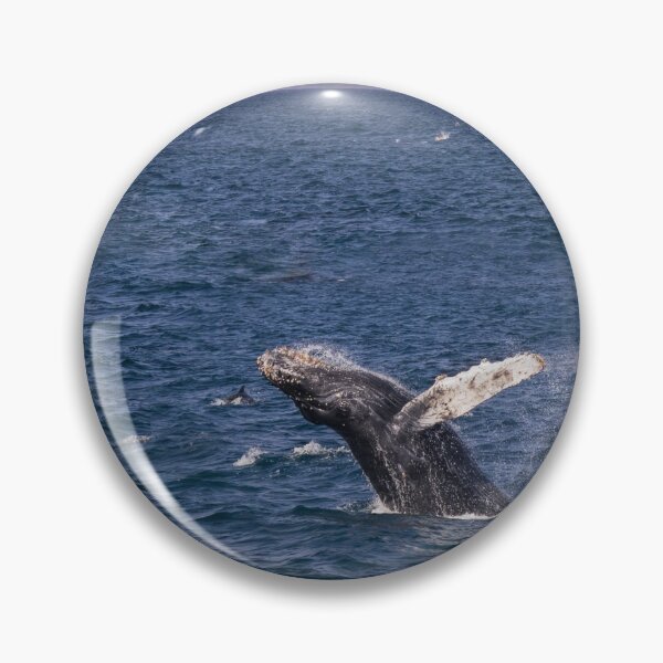 Item preview, Humpback whale breaching designed and sold by Art in Nature.