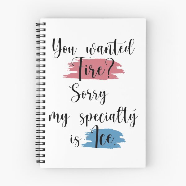 Item preview, You wanted fire? Sorry my spencialty is Ice. designed and sold by ThingsShop.