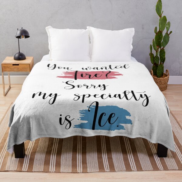 Item preview, You wanted fire? Sorry my spencialty is Ice. designed and sold by ThingsShop.