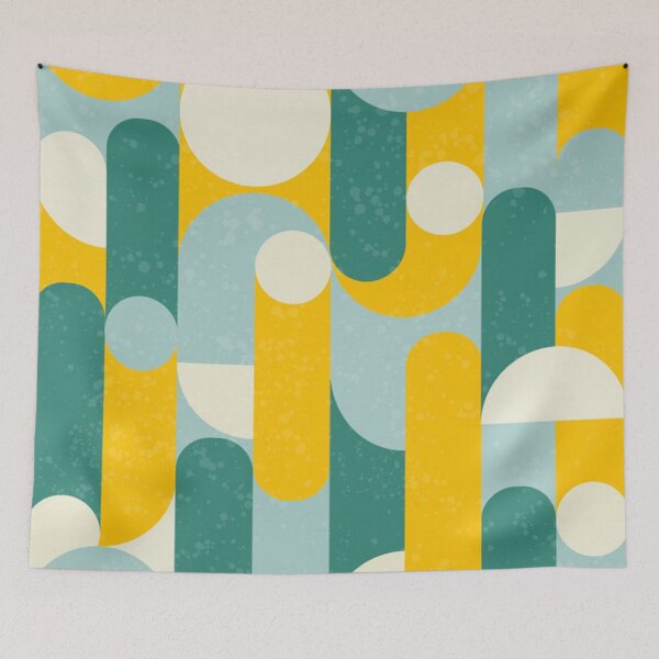 Item preview, Cool Colorful Retro Abstract designed and sold by pugmom4.