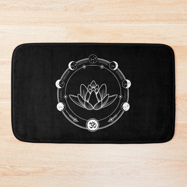 Artikelvorschau, Moon Phases Lotus Moon Luna Gazing Gift  entworfen und verkauft von haselshirt.