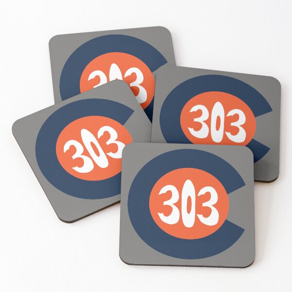 Item preview, Hand Drawn Colorado Flag 303 Area Code Broncos designed and sold by itsrturn.