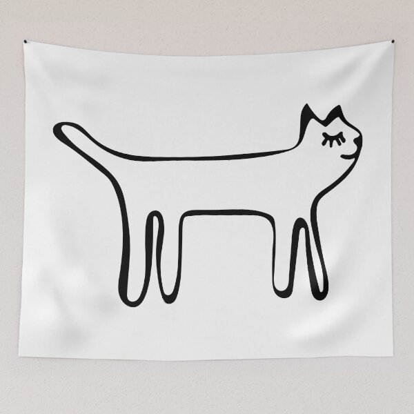 Item preview, Cute Happy Cat designed and sold by lucybrownlane.