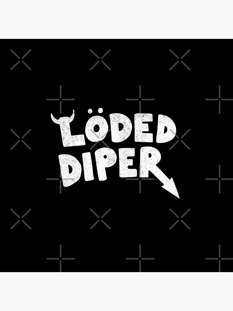 Thumbnail 3 of 3, Pin, Loded Diaper designed and sold by Primotees.