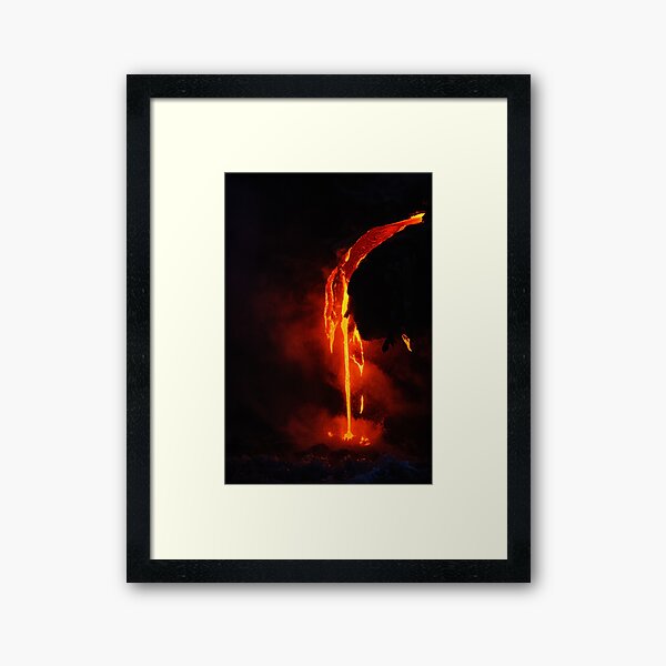 Lava Framed Art Print