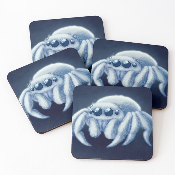 Item preview, Snowball Jumping Spider designed and sold by doomed-dreamer.