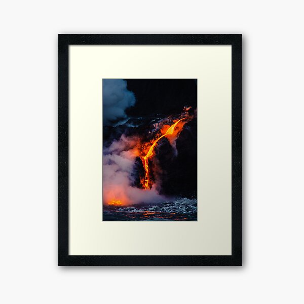 Lava Framed Art Print