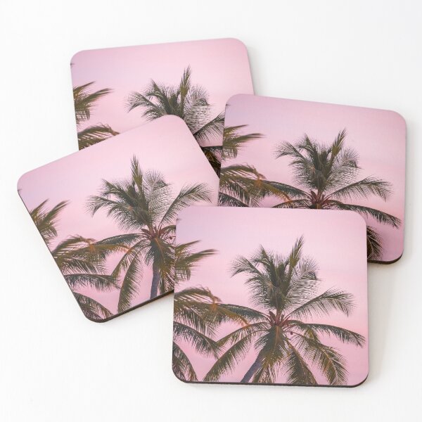 Item preview, Pink Sunset Palm Trees designed and sold by newburyboutique.