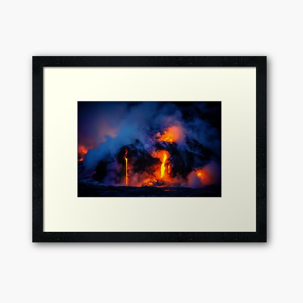 Lava Framed Art Print
