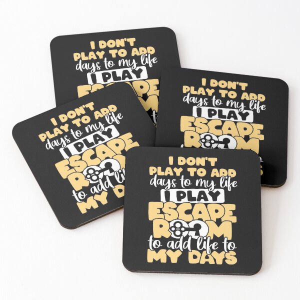 Item preview, I play Escape Room to add life to my Days designed and sold by NeXore.