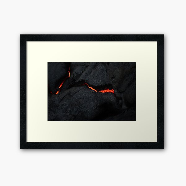 Lava Framed Art Print
