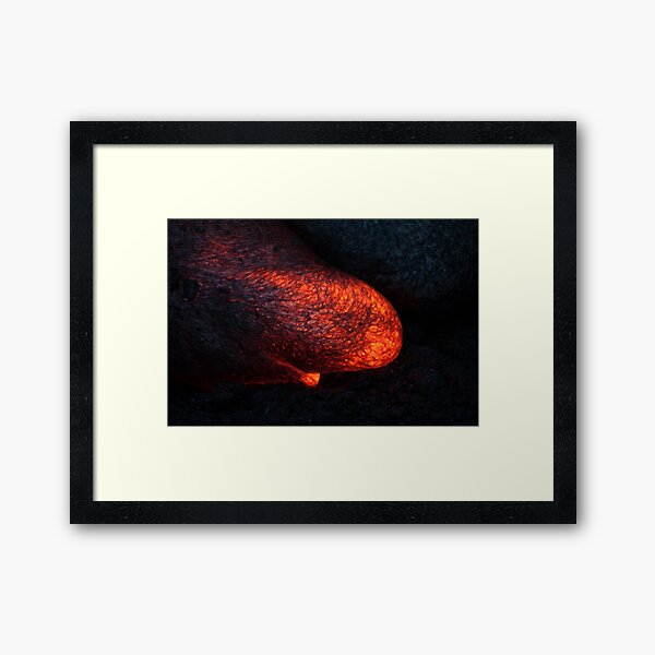 Lava Framed Art Print