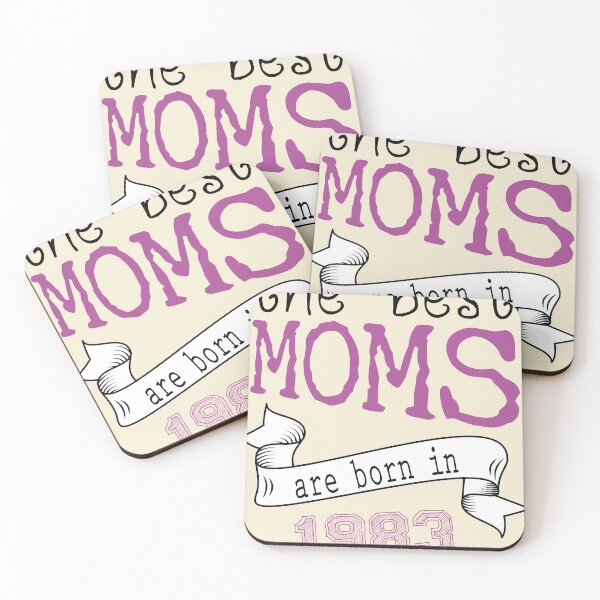 Item preview,  the best moms are born in 1983 , best gift ideas  designed and sold by farock.