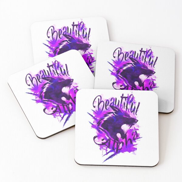 Item preview, Beautiful Alpha Wolf Purple designed and sold by MandyRosko.