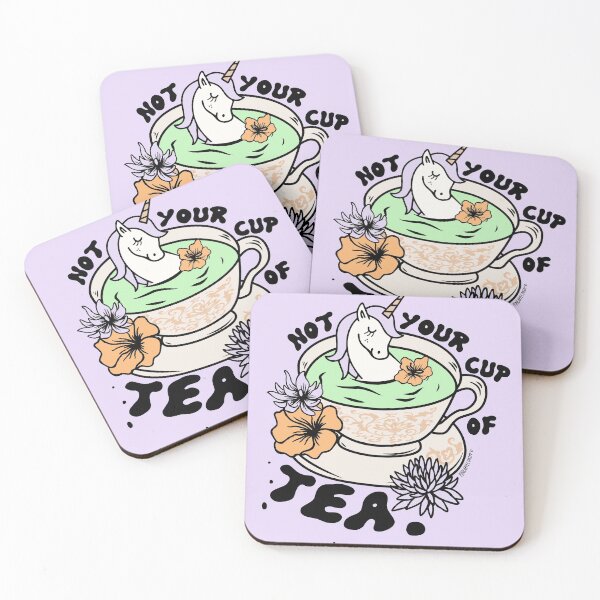Item preview, NOT YOUR CUP OF TEA designed and sold by pineappledrippd.