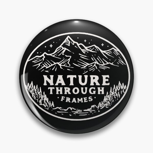 Item preview, Nature Through Frames Logo (White) designed and sold by ChaseKowal.