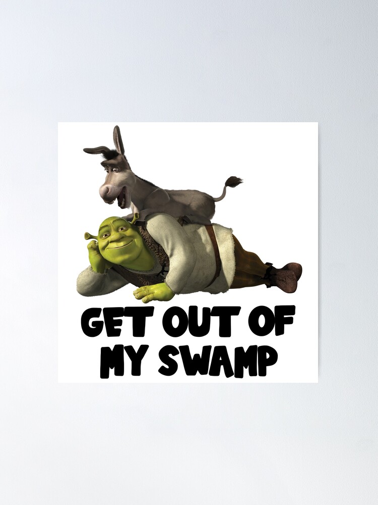 Shrek Meme Poster by Arterium