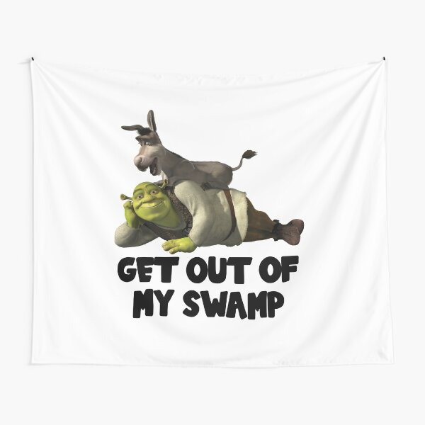 This Is My Swamp Now 2 Tapestries Shrek Wall Tapestry 