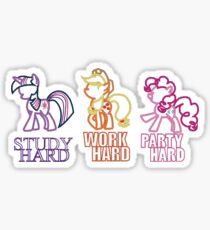 Twilight Sparkle Pinkie Pie Applejack Sticker