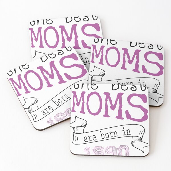 Item preview, the best moms are born in 1990 , best gift ideas  designed and sold by farock.