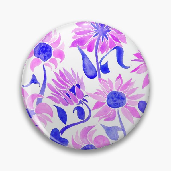 Item preview, Sunflower Watercolor – Indigo Palette designed and sold by Cat Coquillette.