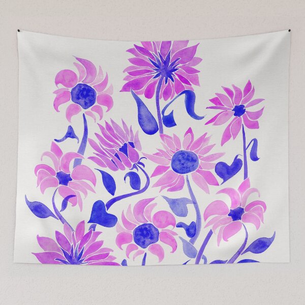 Item preview, Sunflower Watercolor – Indigo Palette designed and sold by Cat Coquillette.